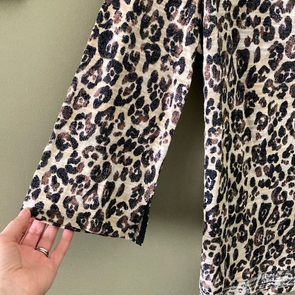 Jones New York Cream Ruched 3/4 Sleeve Blouse - Picture 5 of 13